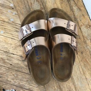 Copper Arizona Birkenstock